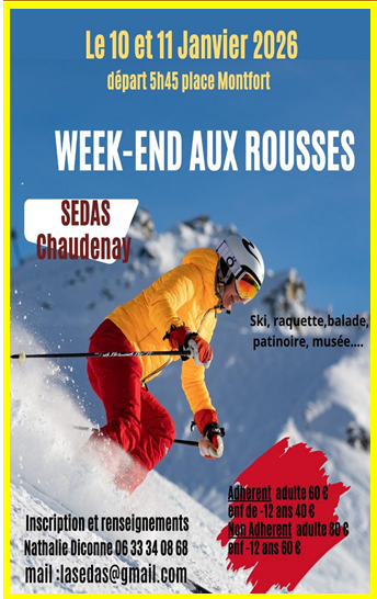 Flyer weekend aux Rousses